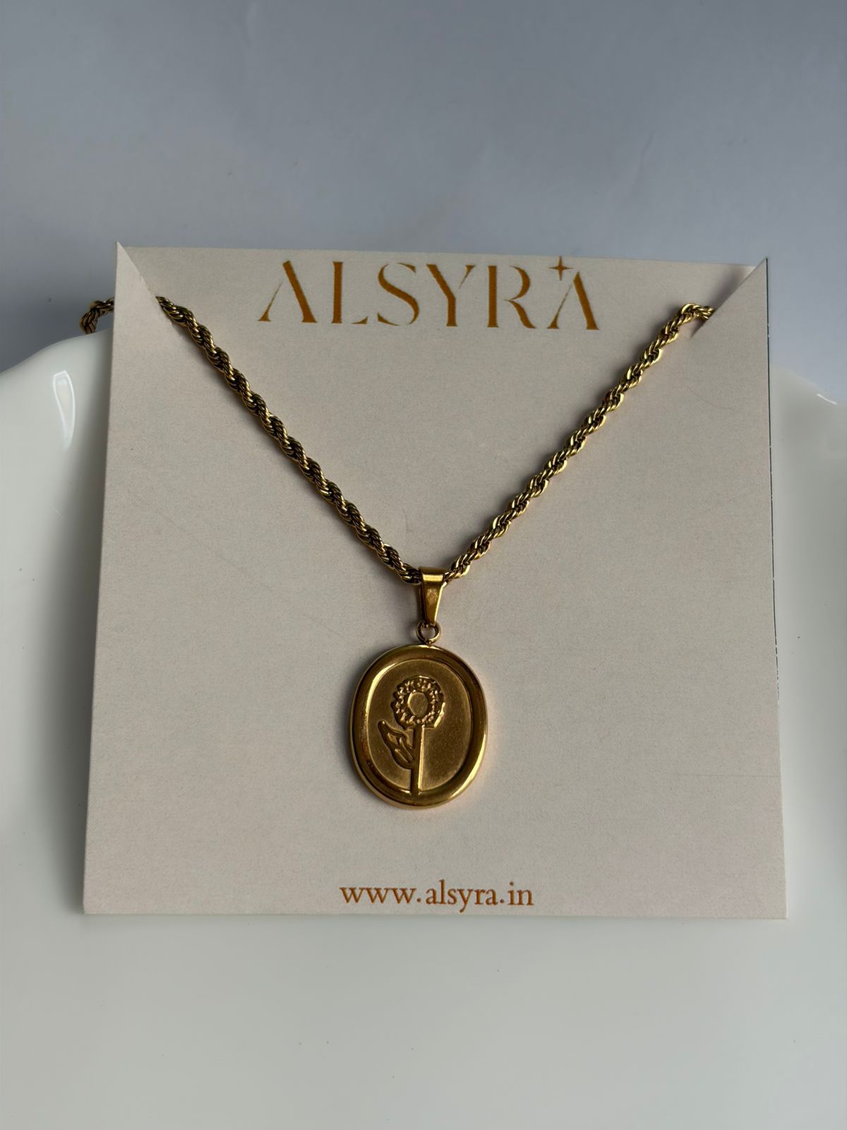 Rose Seal Pendant