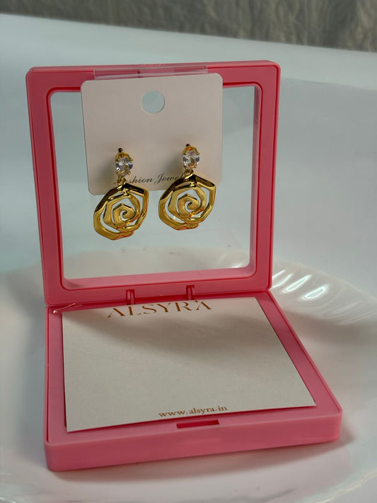 Vintage Spiral Earrings
