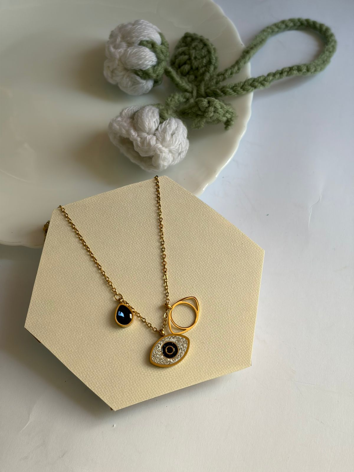 Aura Keeper Necklace (Evil Eye Protected)