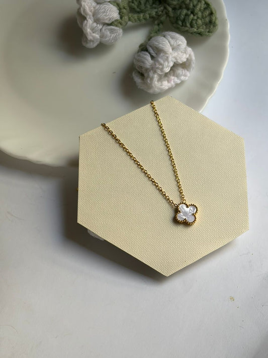 Cloud Clover Necklace