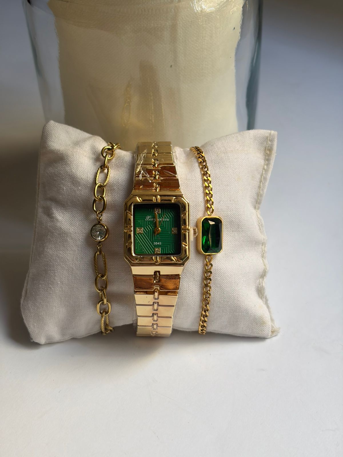 Emerald Luxe Trio
