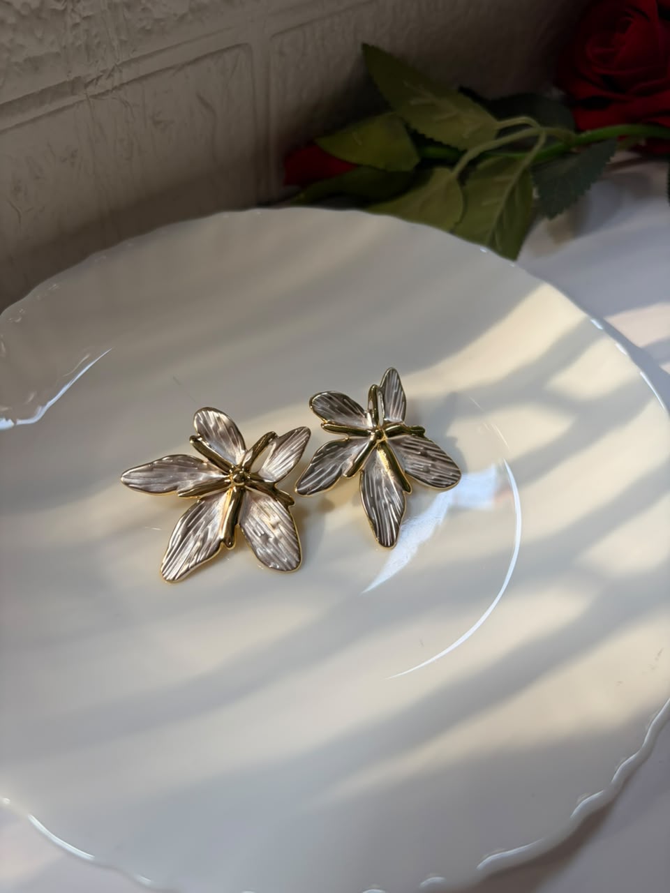 Petal Turkish Studs
