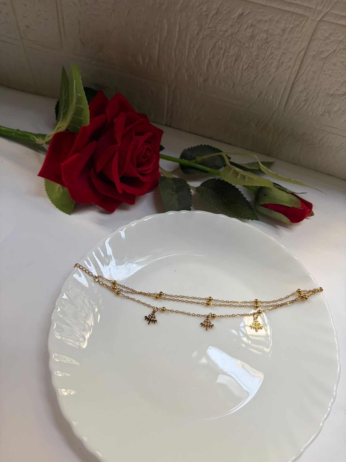 Triple Layer Bracelets( Multiple Charms )
