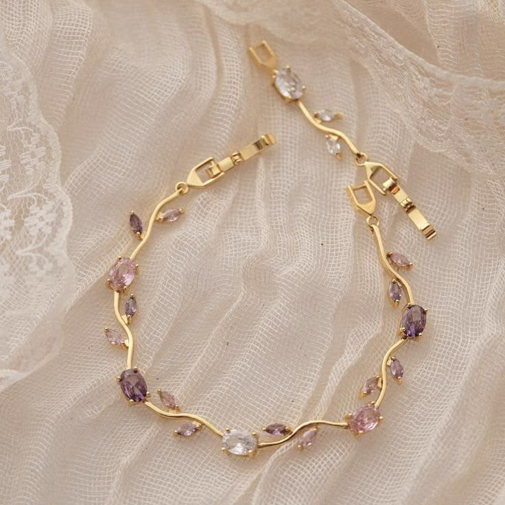 Premium Rapunzel Tulip Bracelet (Pink-Purple)
