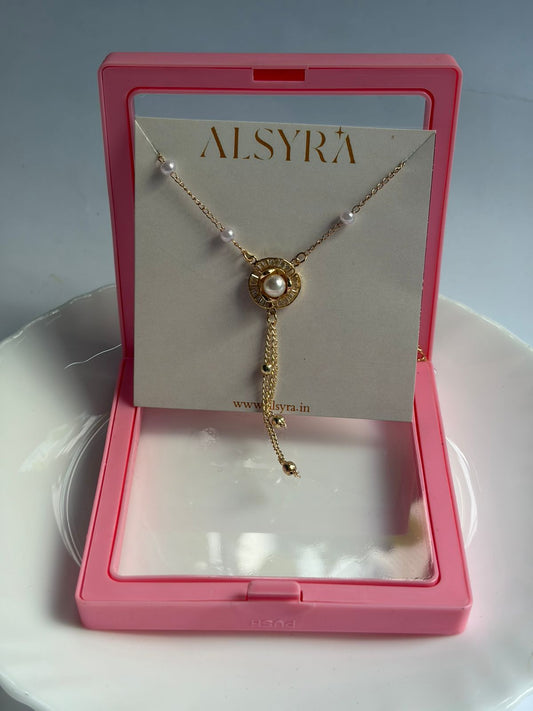 Rose Pearl Necklace