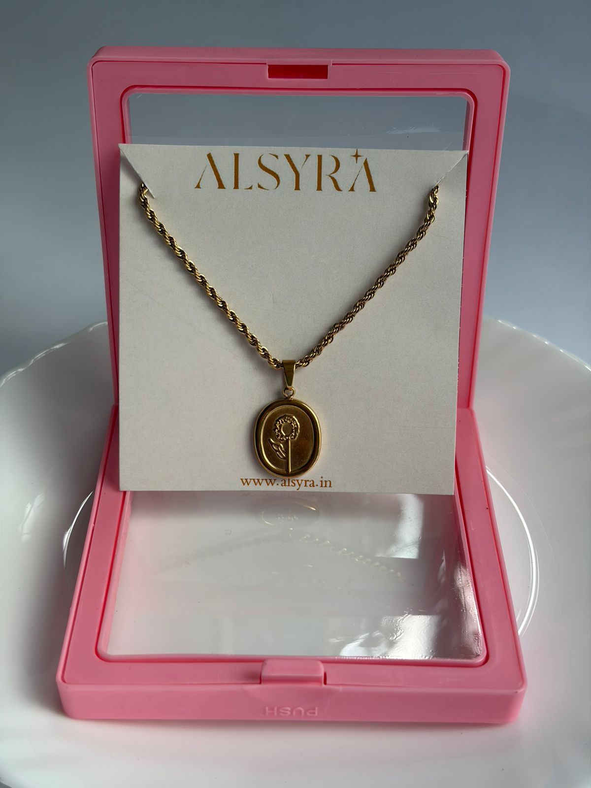 Rose Seal Pendant