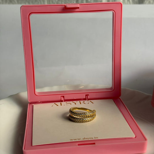 Golden Bloom Ring