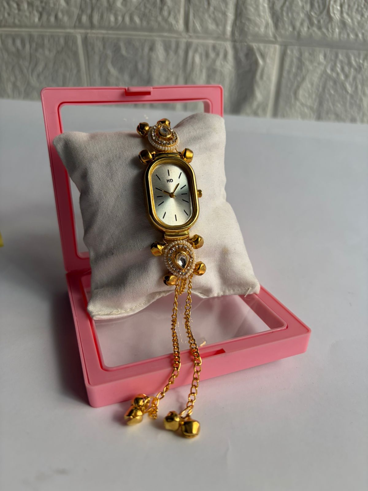 Evil Eye Charm Bracelet Watch