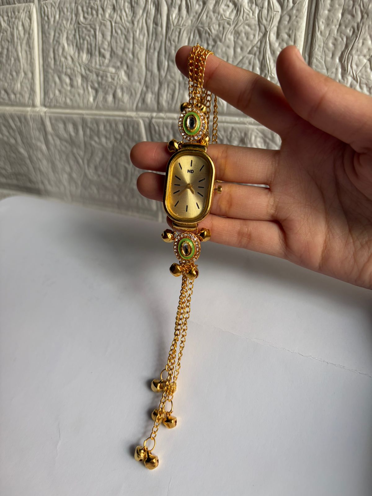 Evil Eye Charm Bracelet Watch