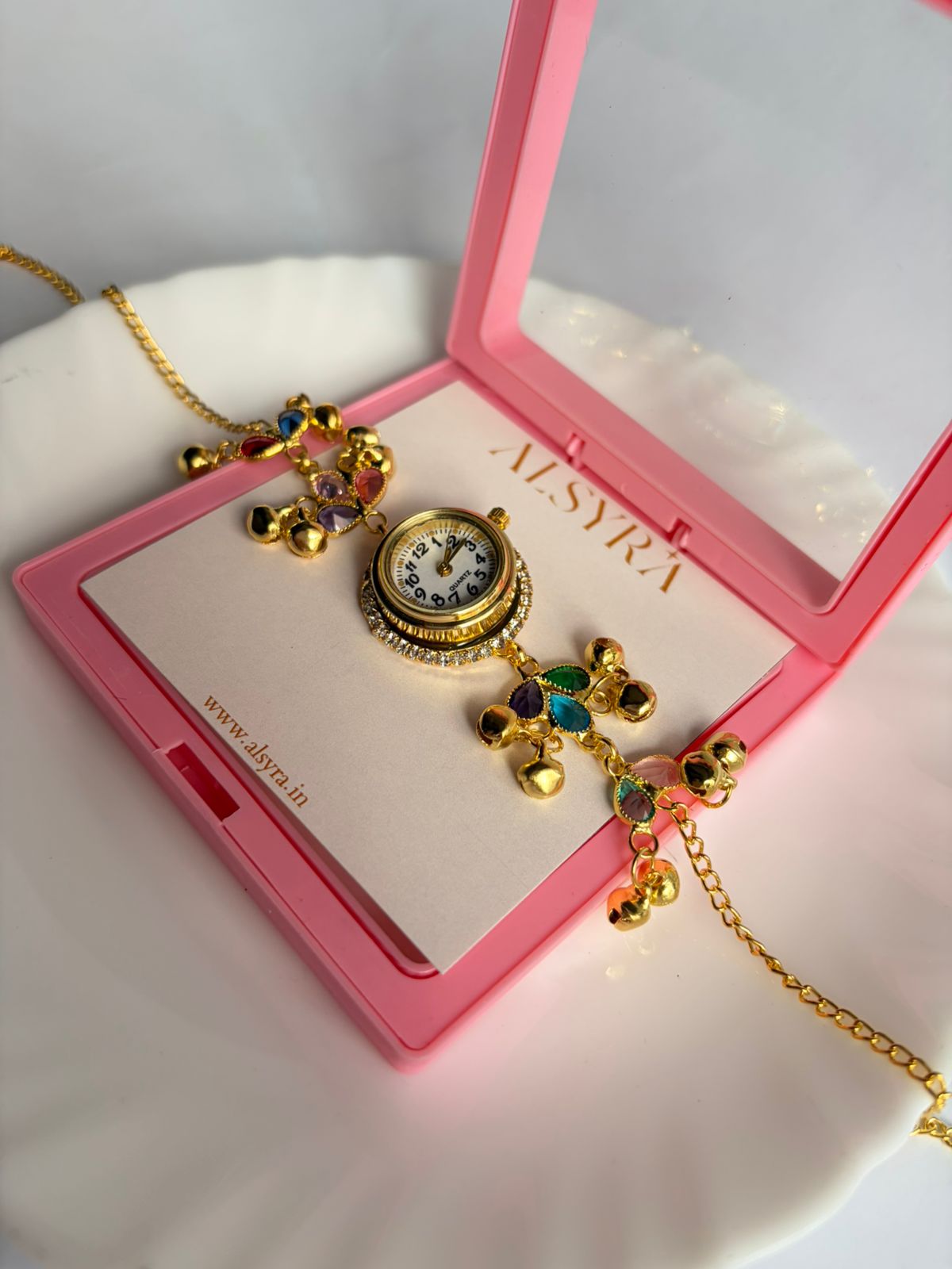 Mehera Rainbow Charm Watch