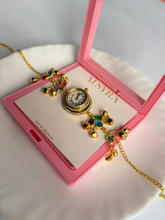 Mehera Rainbow Charm Watch