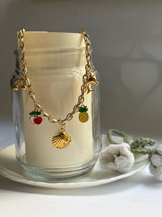 Ocean Kissed Charms Necklace