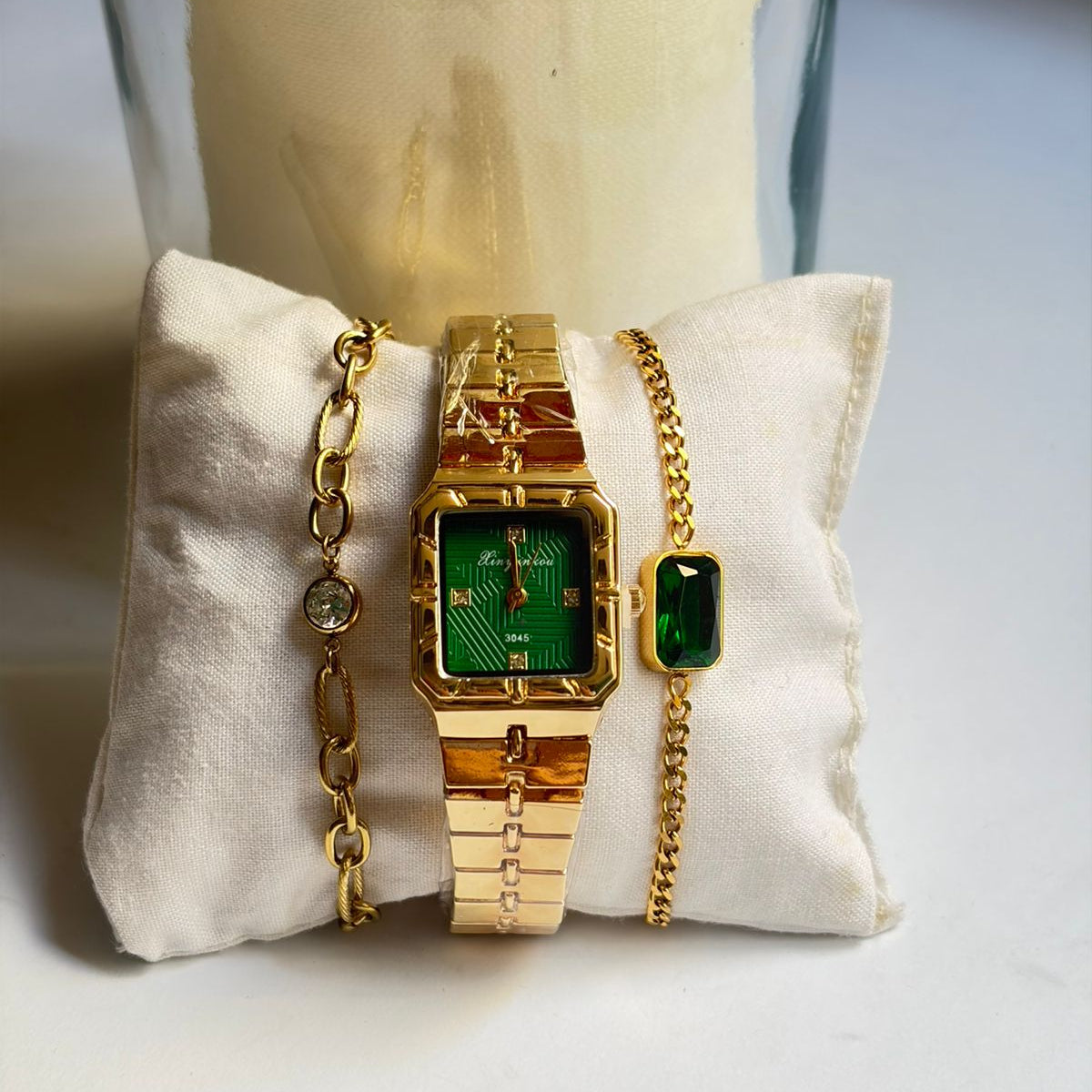 Emerald Luxe Trio
