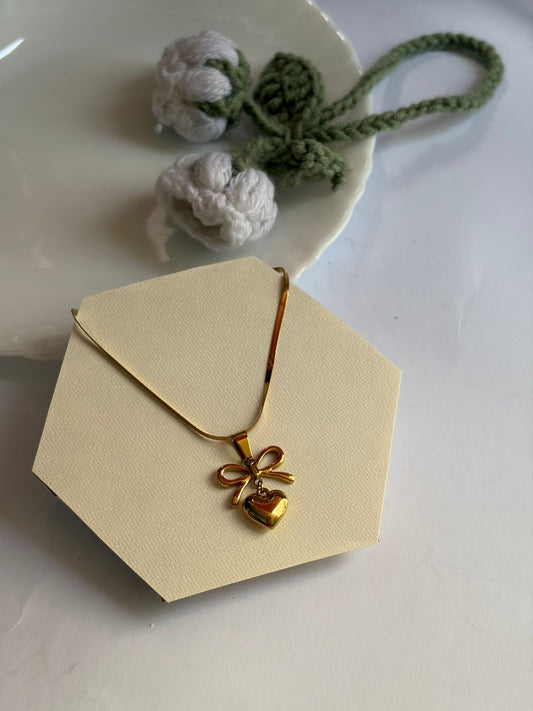 Tied With Love Necklace