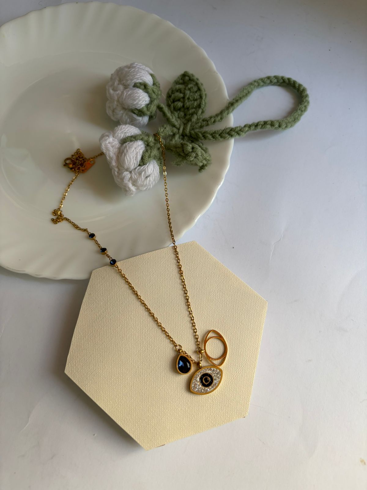 Aura Keeper Necklace (Evil Eye Protected)