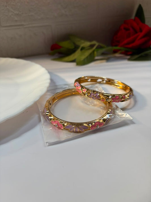Amethyst Vine Bangle