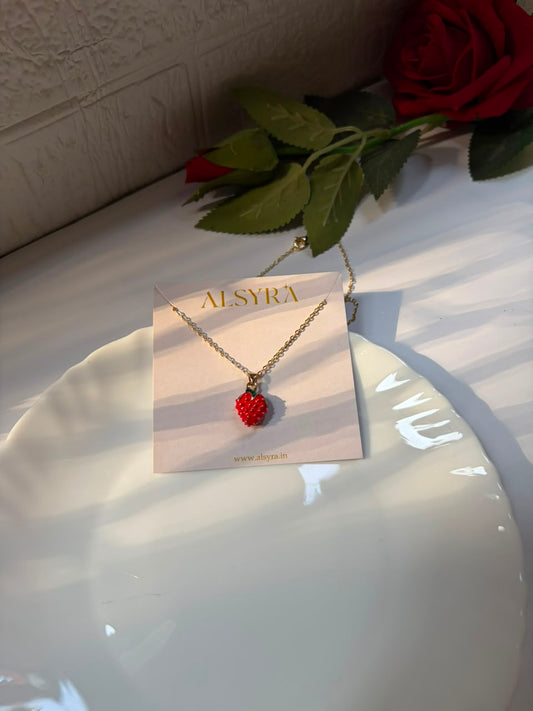 Juicy Strawberry Necklace