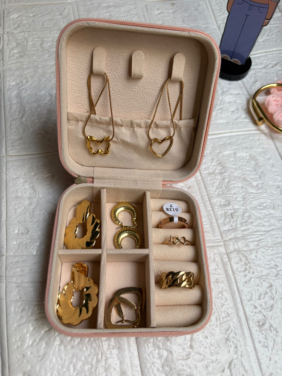 Anti-Tarnish Jewelry Gift Box (Free Organiser)