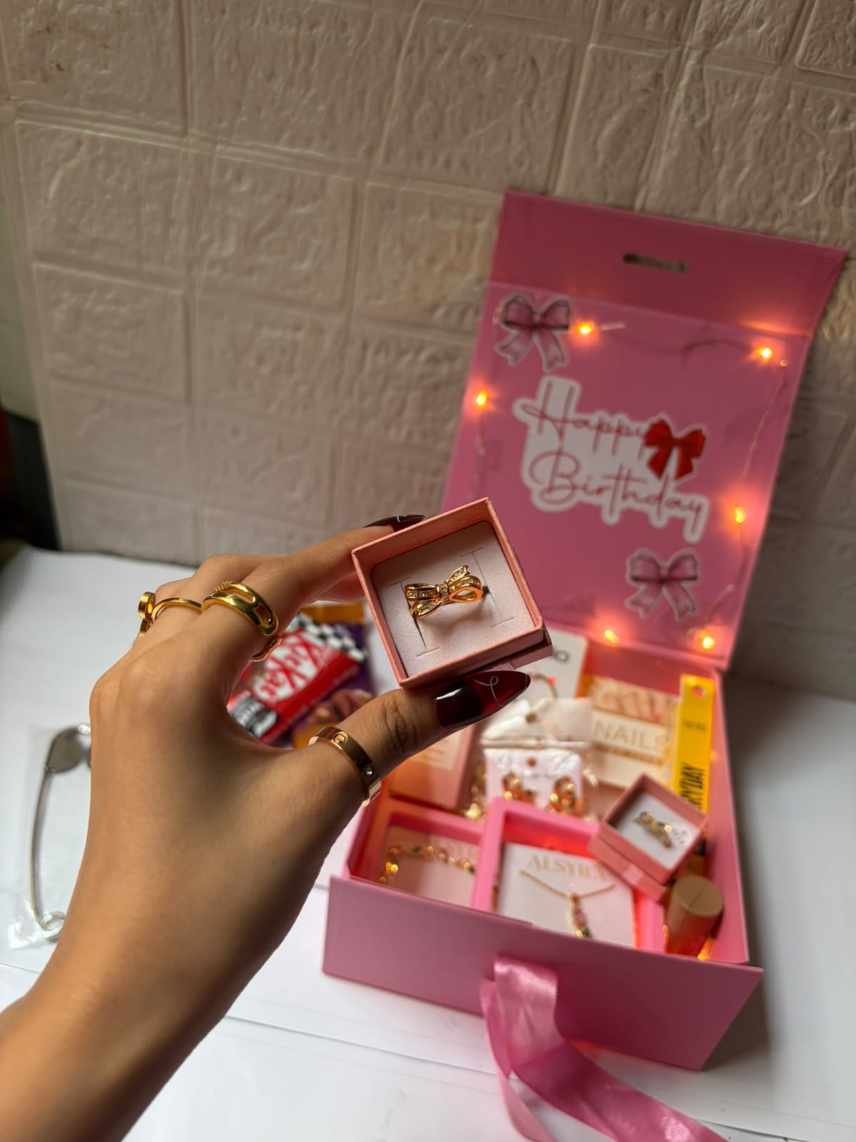 Premium Birthday Hamper (Decoration + Lights + All the Accessories )