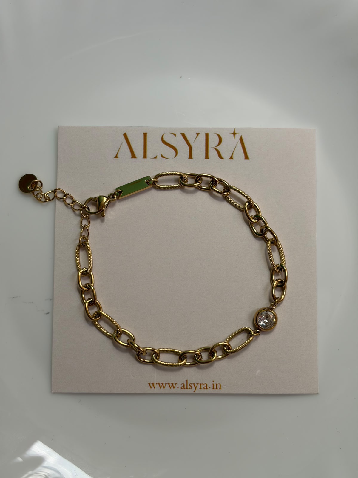 Lock-in Stone bracelet
