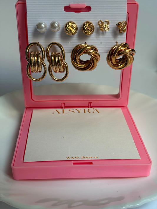 Empress Gold Hoops