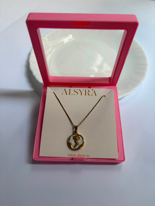 Flower necklace