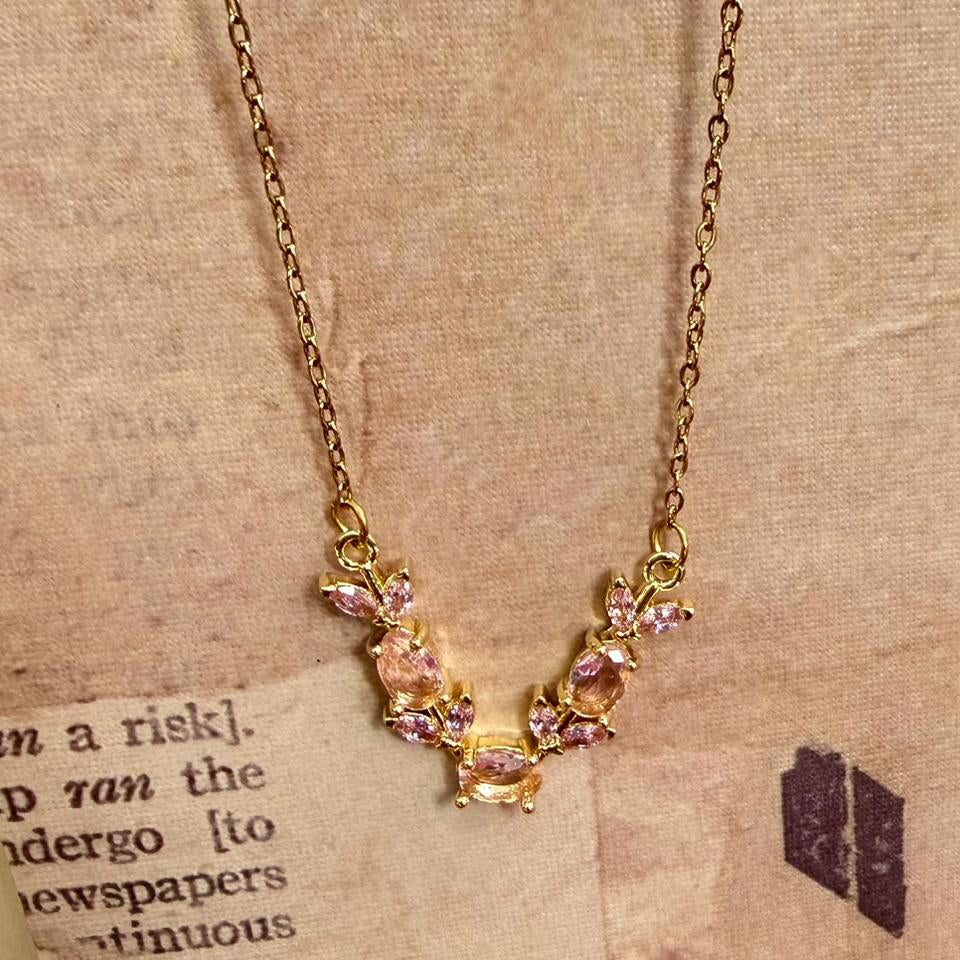 Blush tulip pendant
