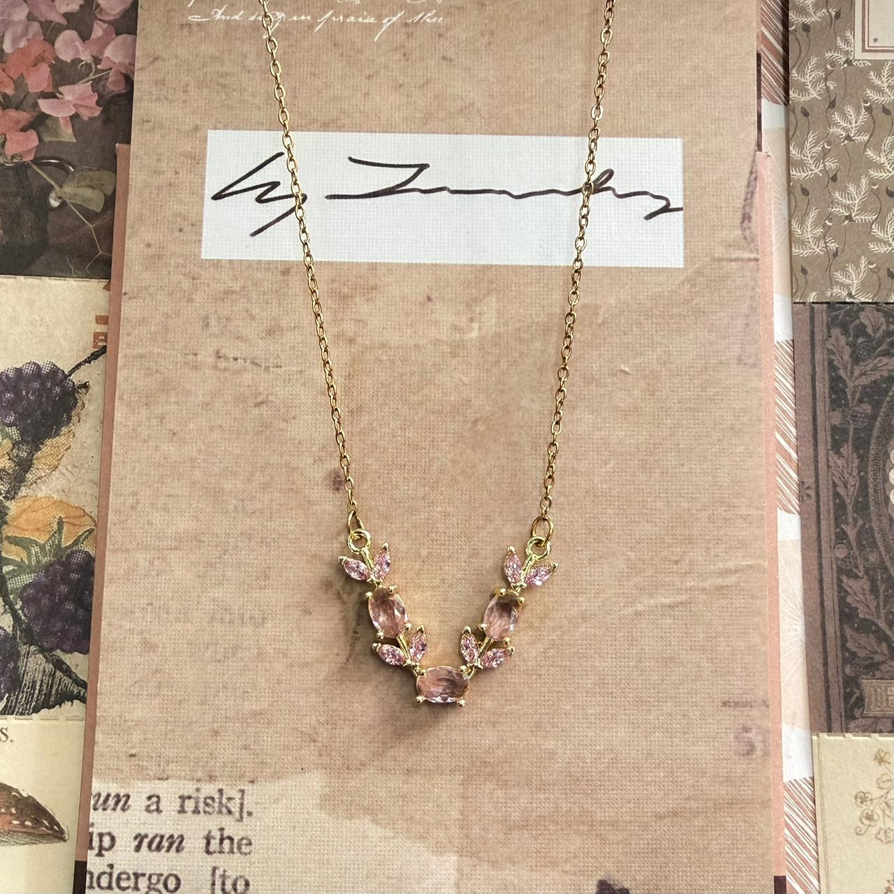 Blush tulip pendant