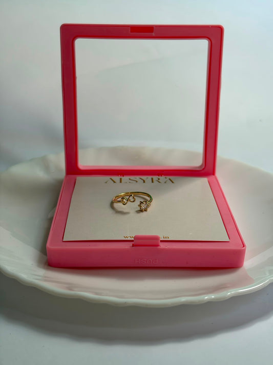 stone bow ring
