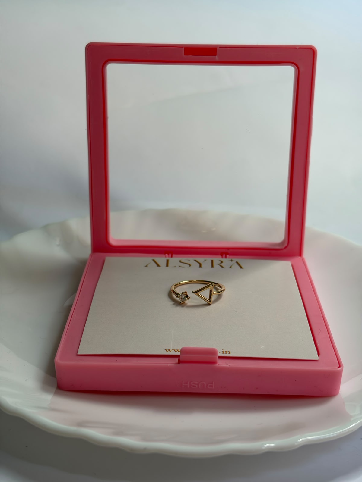 Triangle ring