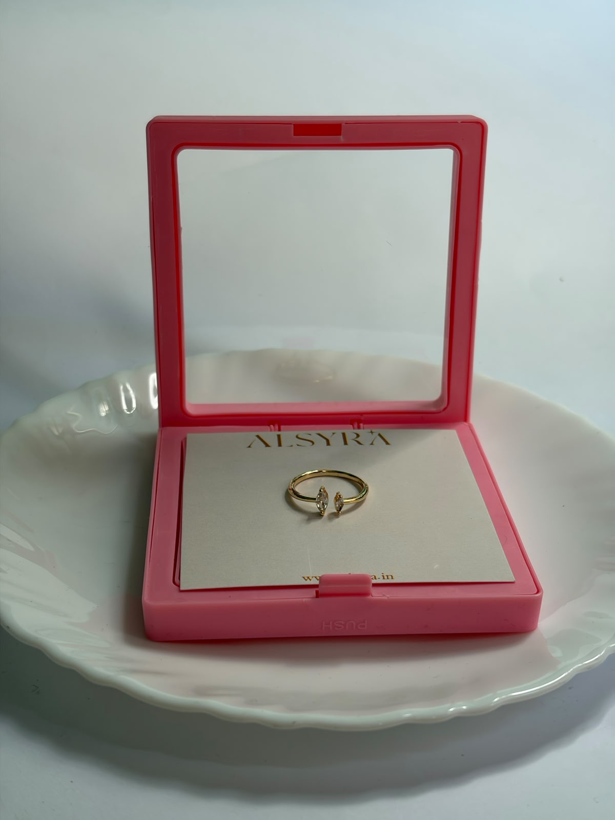 Double empire ring