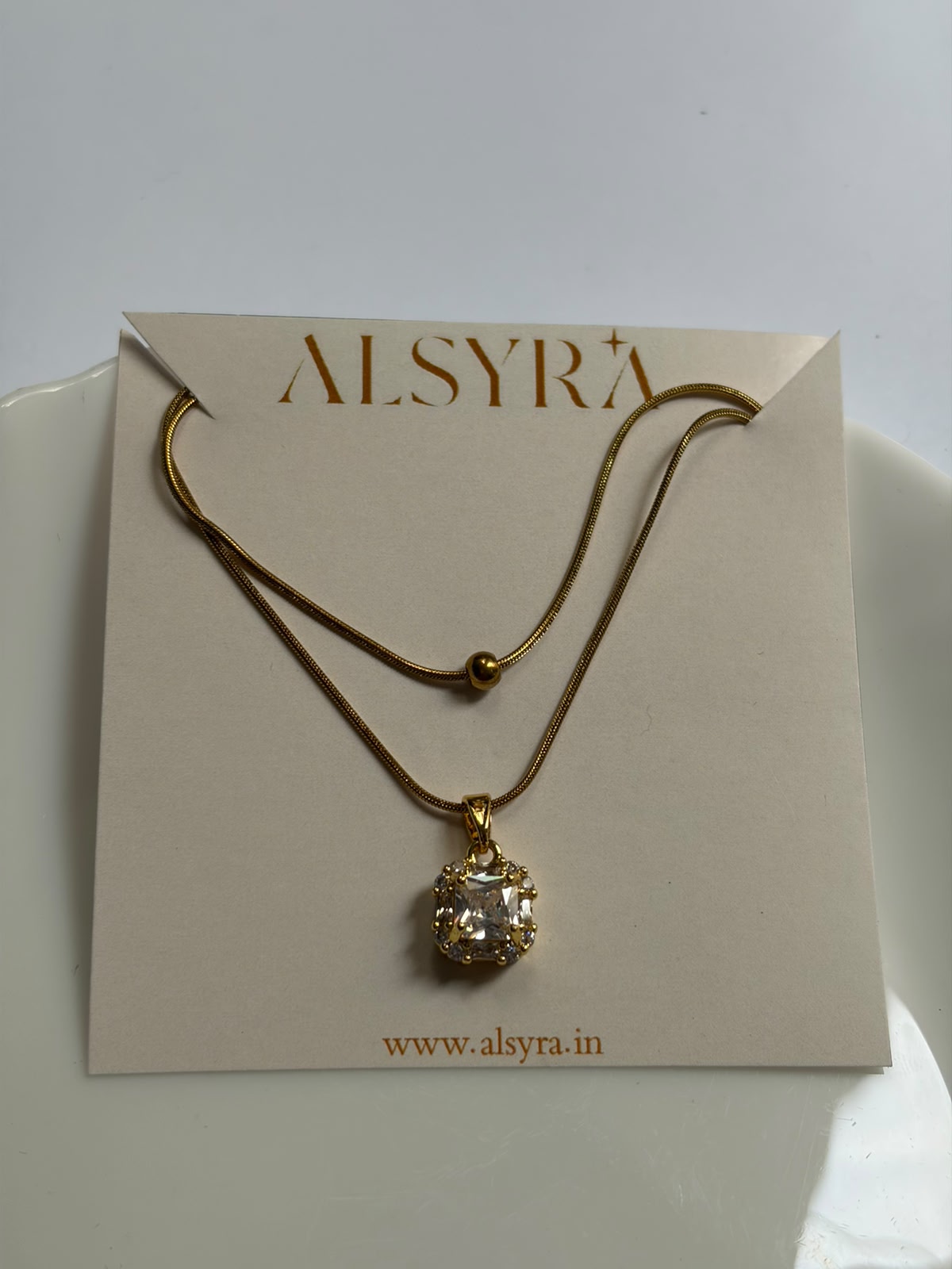 Double layer pendant